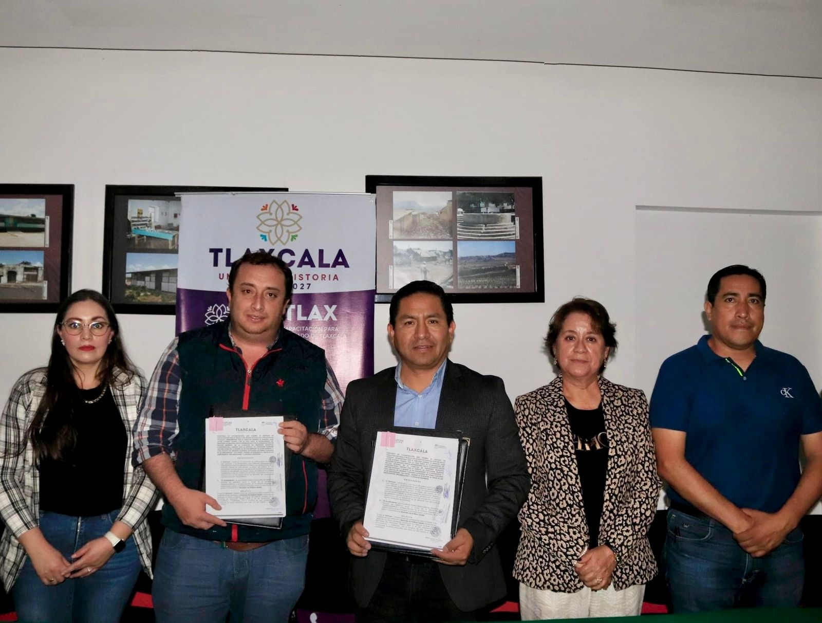Firman convenio el ICATLAX y el Ayuntamiento de Emiliano Zapata